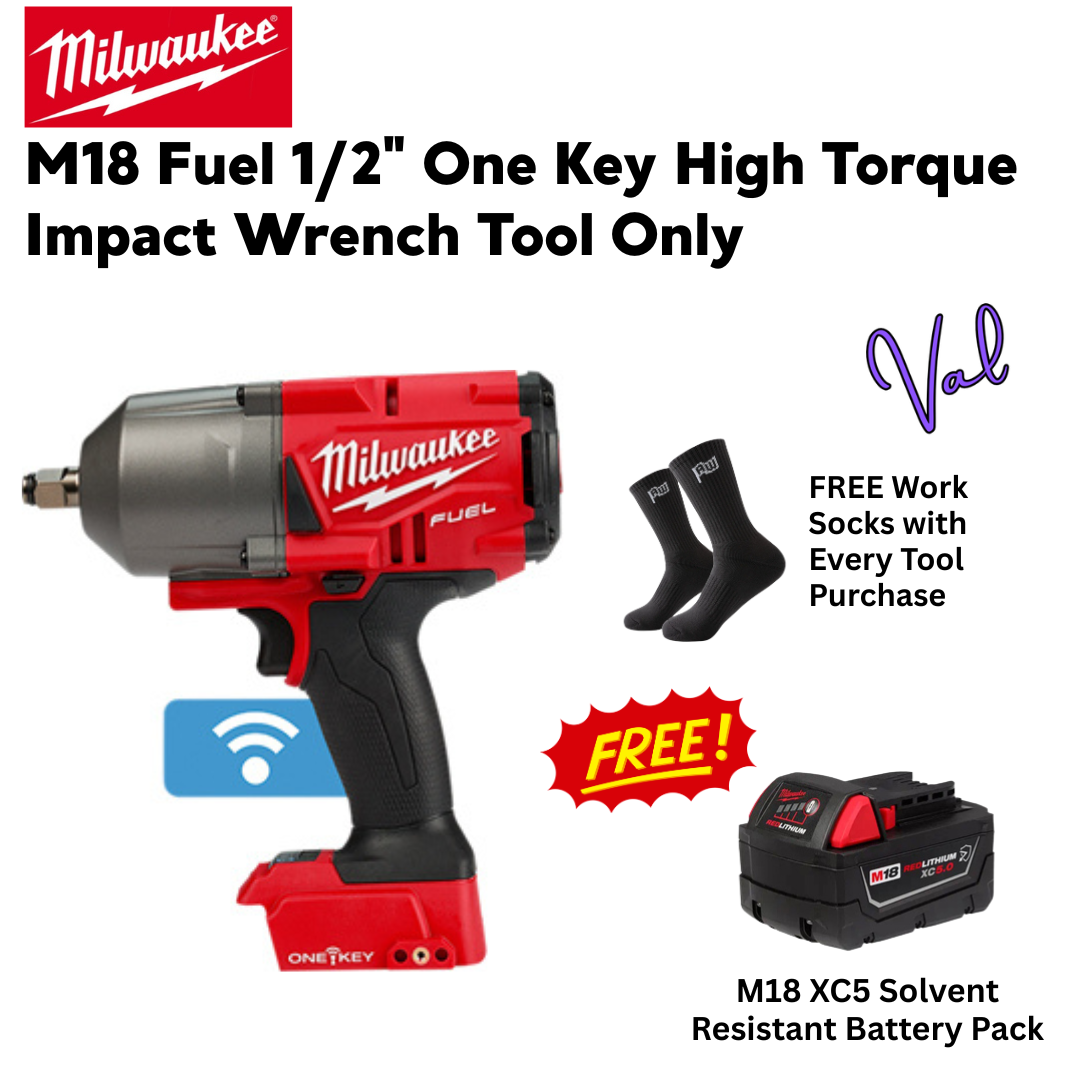 Milwaukee M18 Fuel 1/2" One Key High Torque Impact Wrench Tool Only