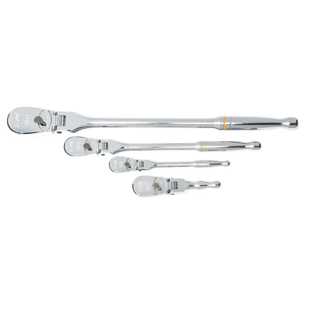 GEARWRENCH 81230T 4 piece 90-tooth flex head teardrop ratchet set