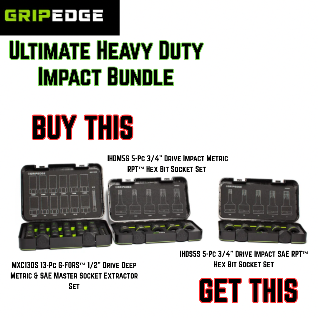 GripEdge | Ultimate Heavy Duty Impact Bundle