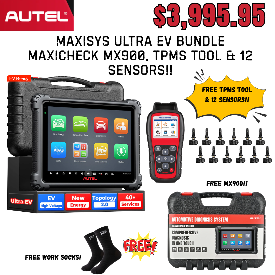 Autel MaxiSYS Ultra with EV MX900 TPMS Bundle Pack!
