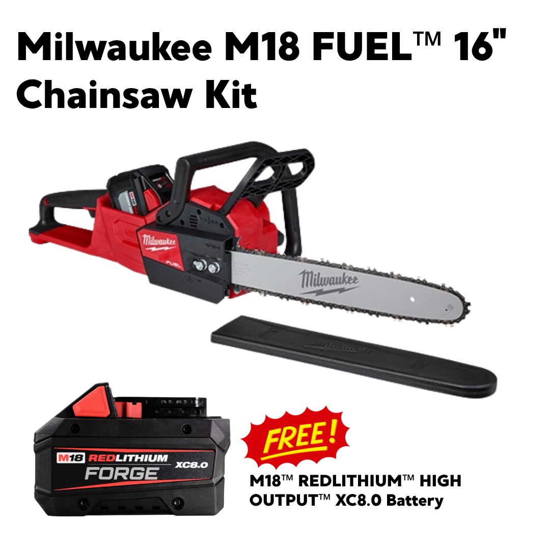 Milwaukee M18 FUEL™ 16" Chainsaw Kit