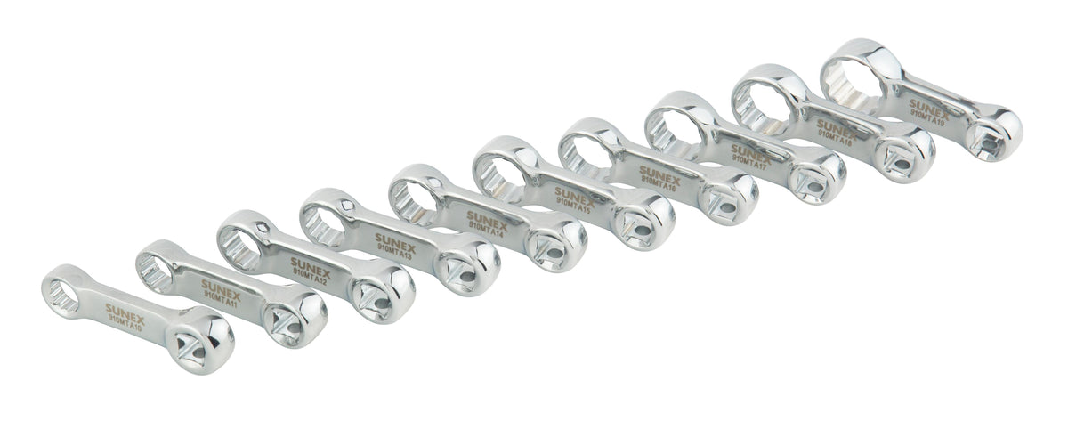 Sunex 910MTAS 10-Piece 3/8 inch Drive Metric Torque Adapter Set