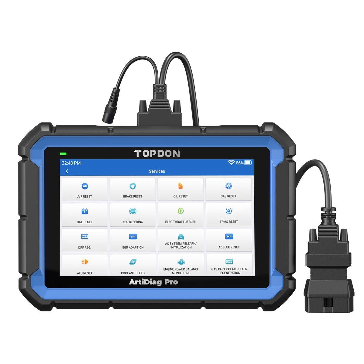 TOPDON ArtiDiag Pro 7-Inch Scan Tool with Bi-Directional Control and ECU Coding