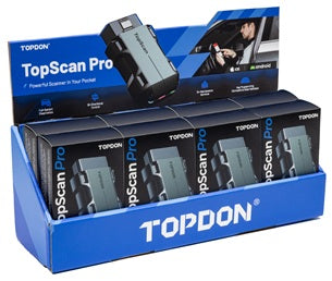 TOPDON TopScan Pro Bluetooth Scan Tool Counter Display, 8-Pack