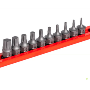 GRIPEDGE 10-PC RPT 1/4'' Drive Low-Profile SAE Hex Dual Action Driver Bit Set Part #DDHAS10S