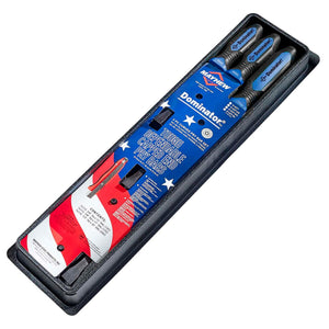 Mayhew 3-PC Dominator Curved Pry Bar Set Blue