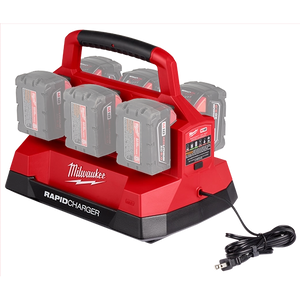 Milwaukee M18 PACKOUT Six Bay Rapid Charger