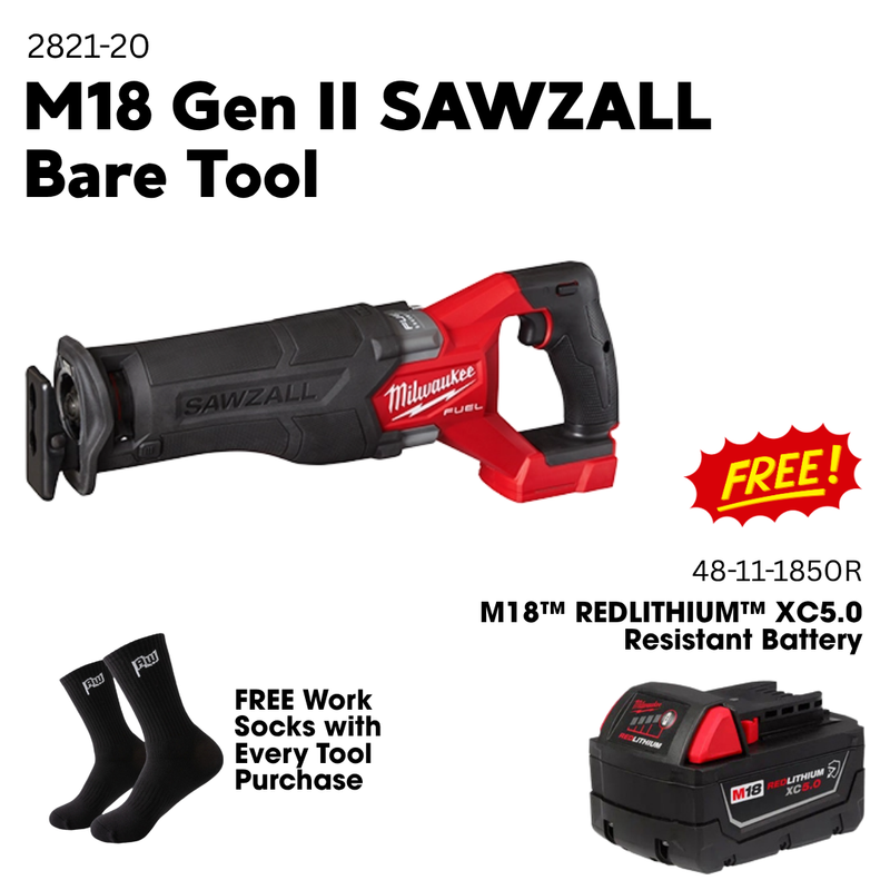Milwaukee M18 Gen II SAWZALL Bare Tool