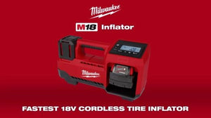 Milwaukee M18 Cordless Tire Inflator 2848-20 (Tool Only) - view 2