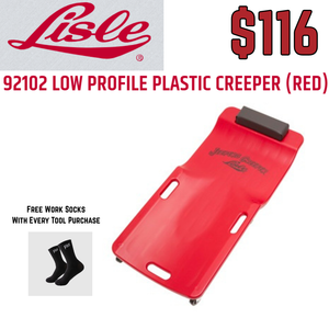 Lisle 92102 Low Profile Plastic Creeper