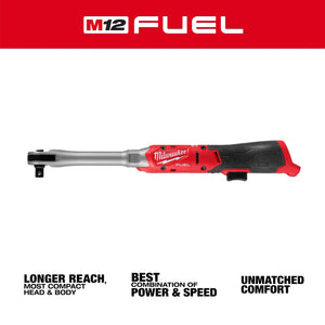 Milwaukee M12 FUEL™ 1/2" Extended Reach Ratchet