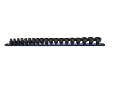 Astro Pneumatic 3/8″ Drive Metric 6-Point Shallow Nano Impact Socket Set – 19PCS