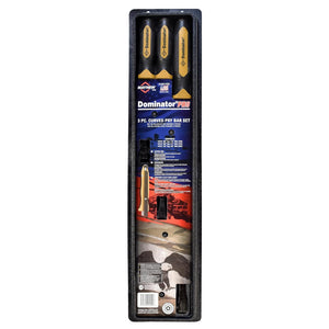 Mayhew 3-PC Dominator Curved Pry Bar Set FDE