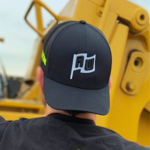 3D Black Snapback