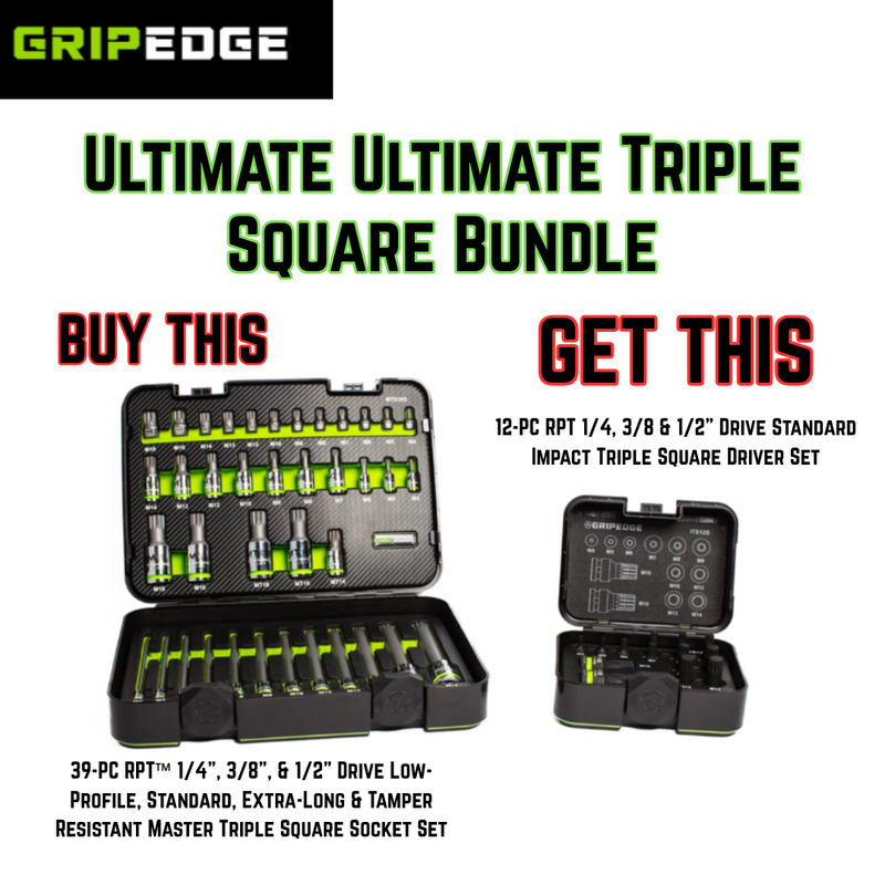 GripEdge | Ultimate Triple Square Bundle