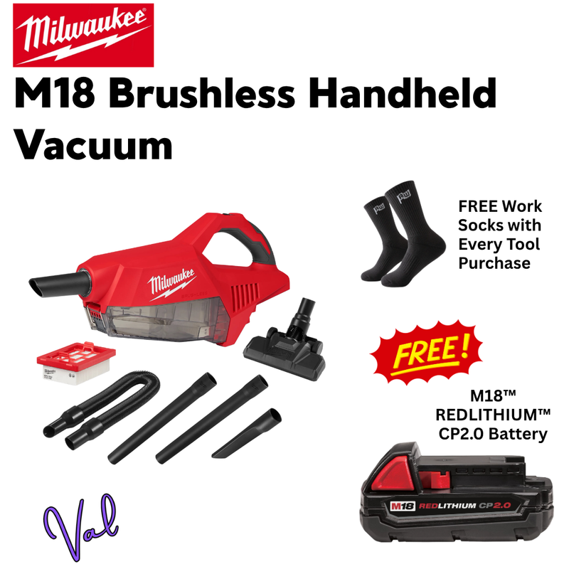 Milwaukee M18 Brushless Handheld Vacuum