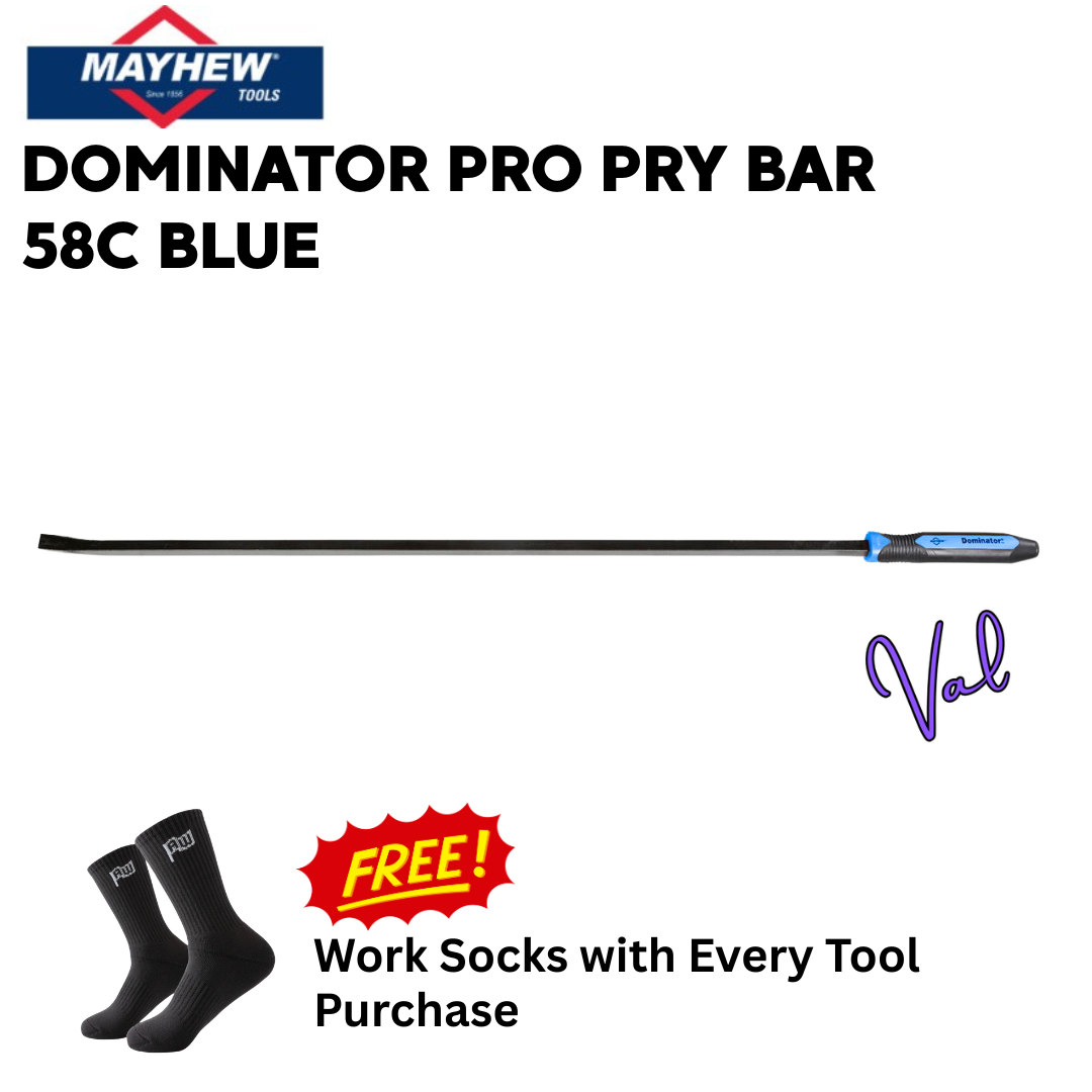 Mayhew Dominator Pro Pry Bar 58C Blue