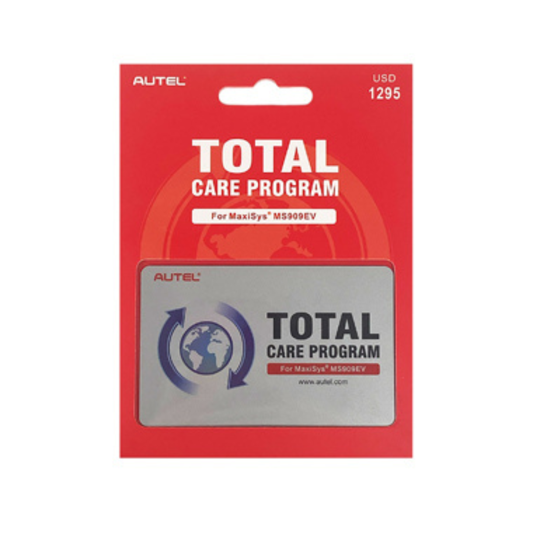 Autel MS909EV One Year Total Care Update Card
