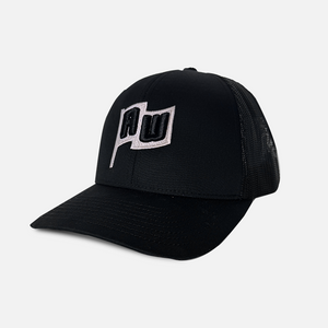 3D Black Snapback