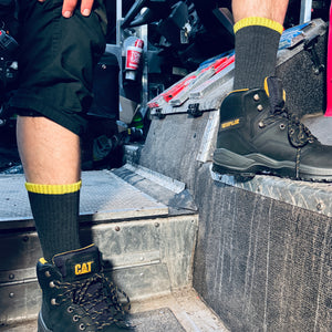 Boot Length Cotton Work Socks