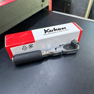 Koken 1/4” Body 3/8” Sq. Dr ratchet handle 72 teeth flexible head length 114 mm Z series