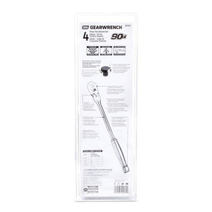 GEARWRENCH 81230T ratchet set packaging back