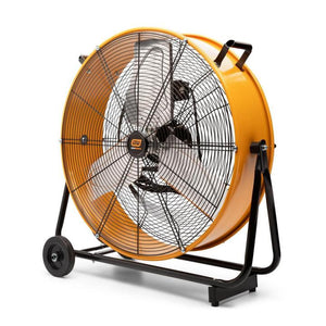 GEARWRENCH GWSFAN24 shop fan angled view