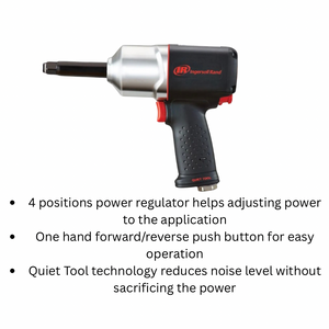 IR 1/2" Quiet Air Impact Wrench