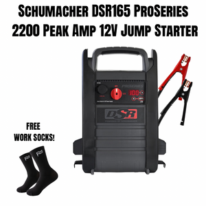 Schumacher DSR165 ProSeries 2200 Peak Amp 12V Jump Starter