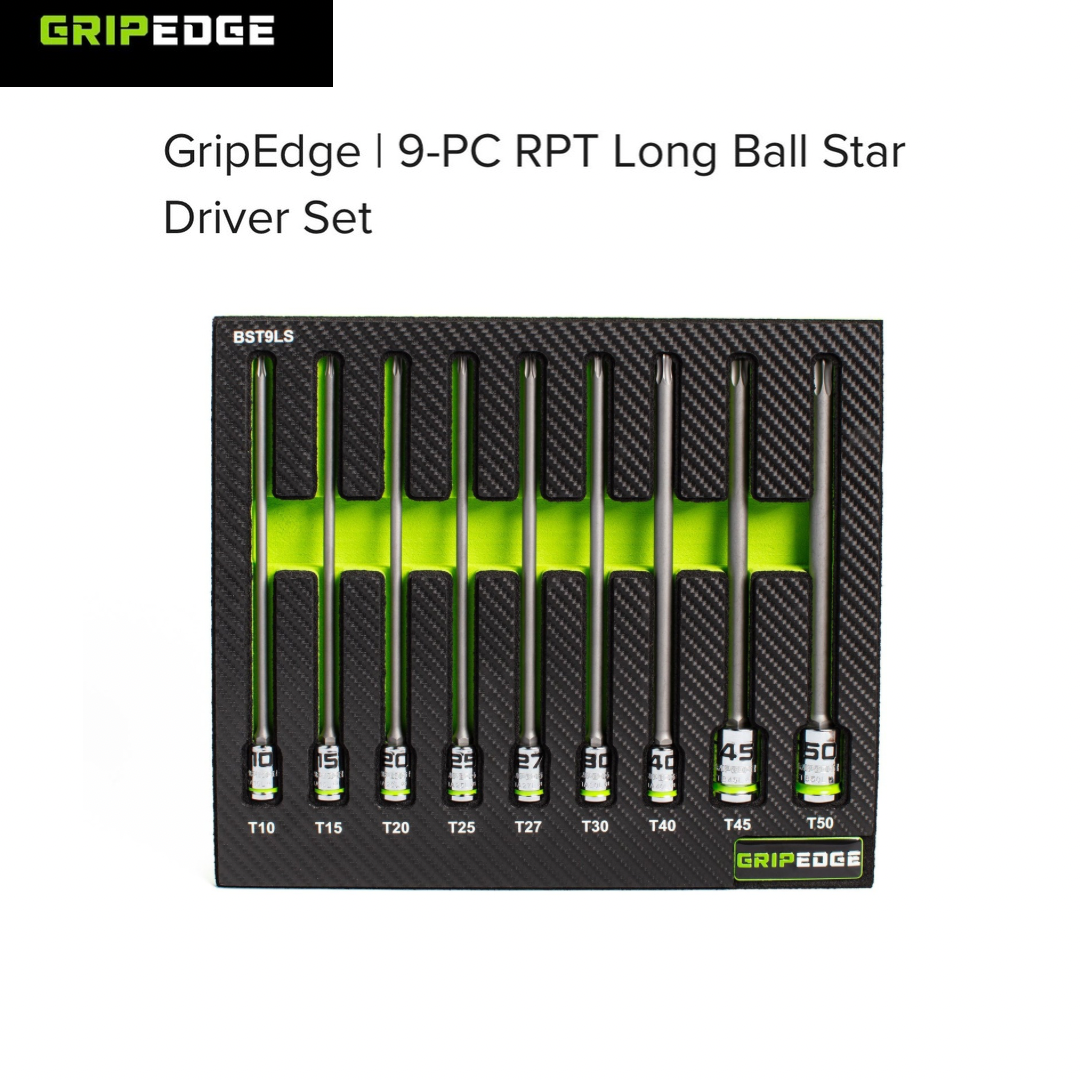 GripEdge 9-PC RPT Long Ball Star Driver Set (BST9LS)
