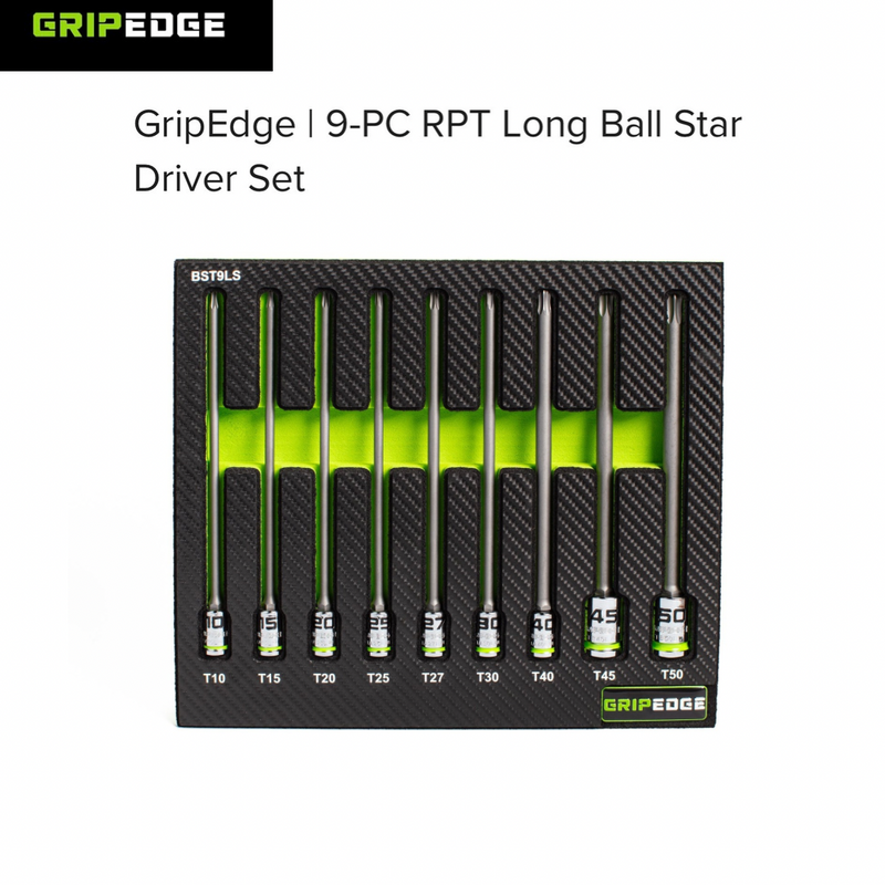 GripEdge 9-PC RPT Long Ball Star Driver Set (BST9LS)