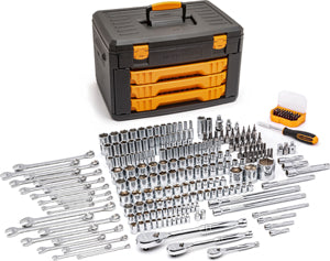Gear Wrench 243 Piece 6 Point Shop Socket and Tool Set