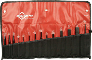 Mayhew 14 Piece Pro Punch and Chisel Set 61044
