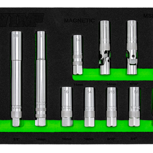 VIM Tools 12 Piece Magnetic Master Spark Plug Socket Set