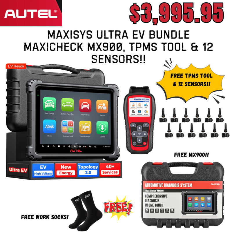 Autel MaxiSYS Ultra with EV MX900 TPMS Bundle Pack!