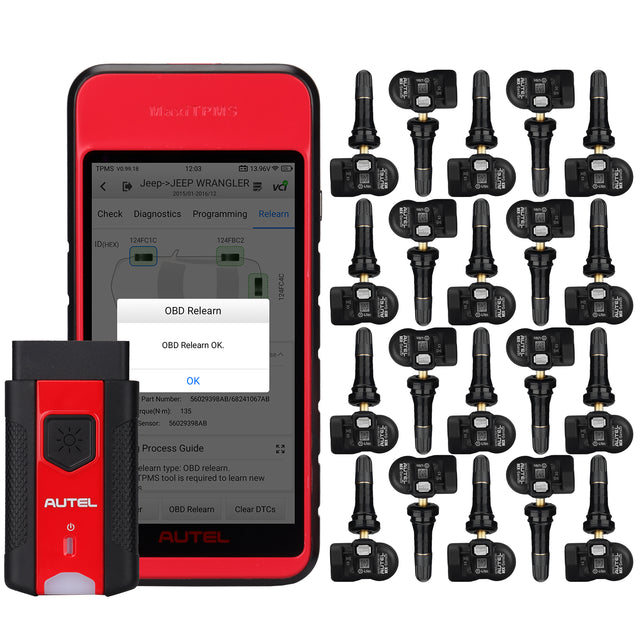 Autel ITS600 MaxiTPMS Tablet Kit with 20 Sensors