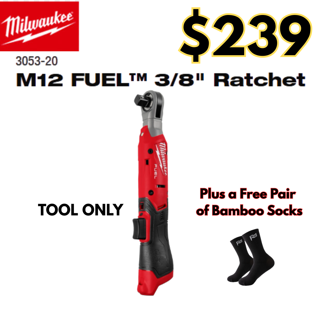M12 Fuel 3/8" Ratchet 3053-20