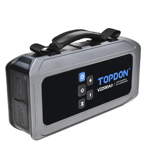 TOPDON 2-in-1 2200 Peak Amp Jump Starter & Tire Inflator