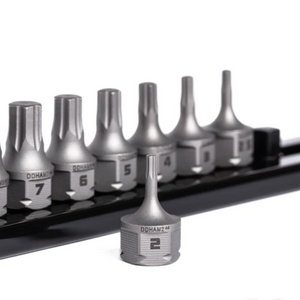 GripEdge | RPT 1/4" Drive Low-Profile Dual Action Driver Bits & Ratchet Bundle