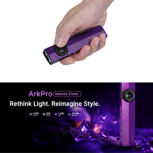 Olight ArkPro Nebula Violet Handheld Flashlight