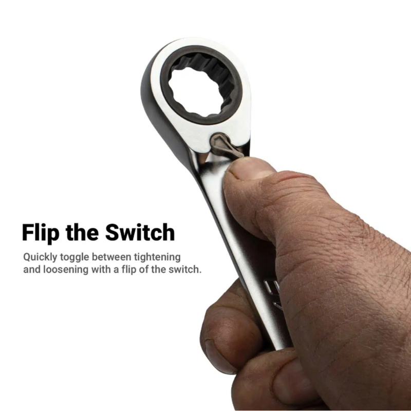 Capri Tools 120 Tooth Ultra Smooth Ratcheting Wrenches 5/16″ – 3/4″, SAE