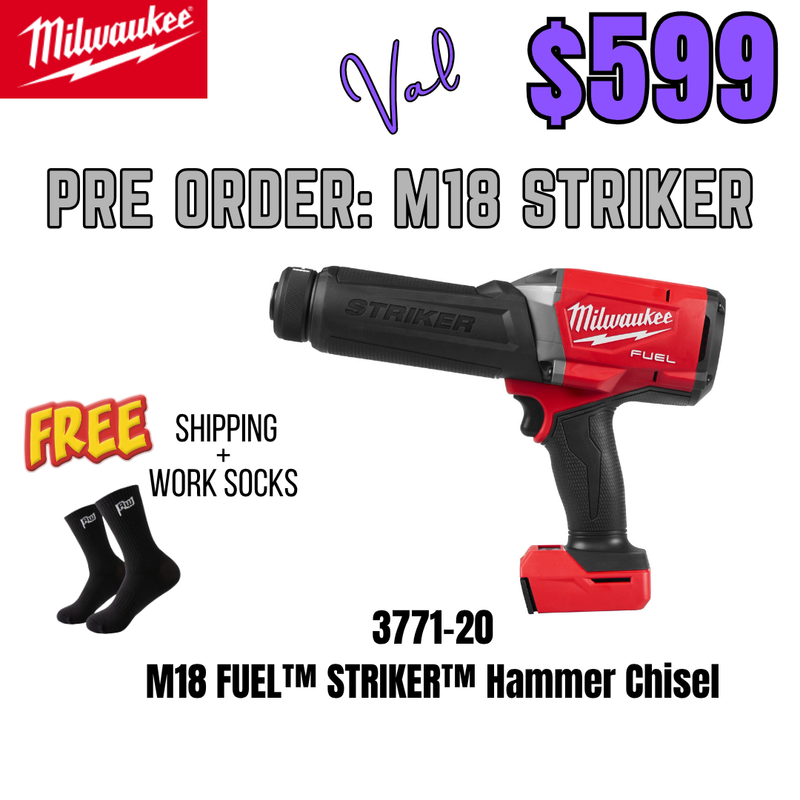 PREORDER: M18 FUEL™ STRIKER™ Hammer Chisel