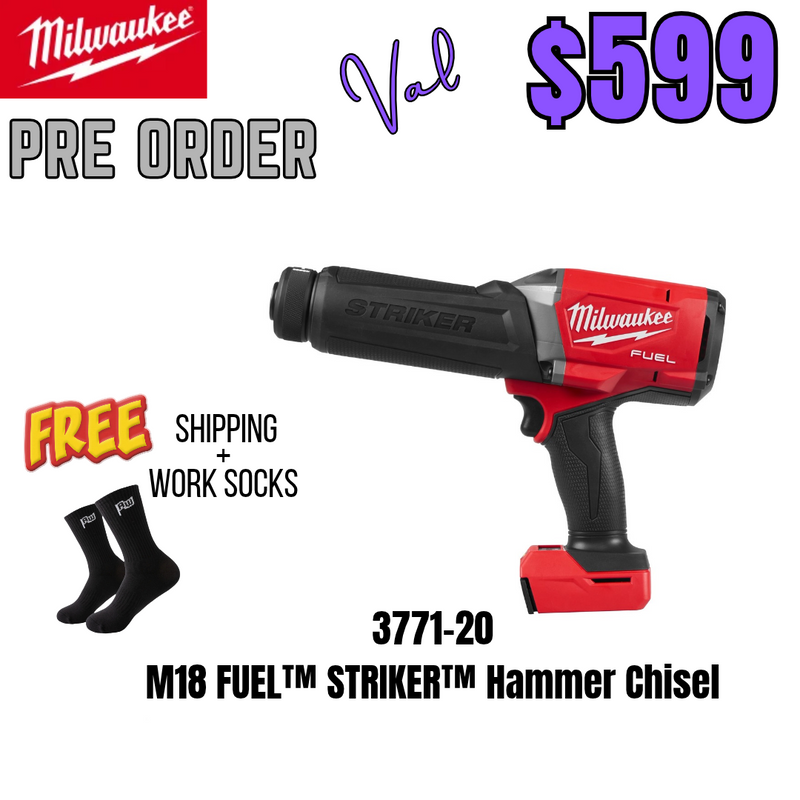 Milwaukee M18 FUEL™ STRIKER™ Hammer Chisel