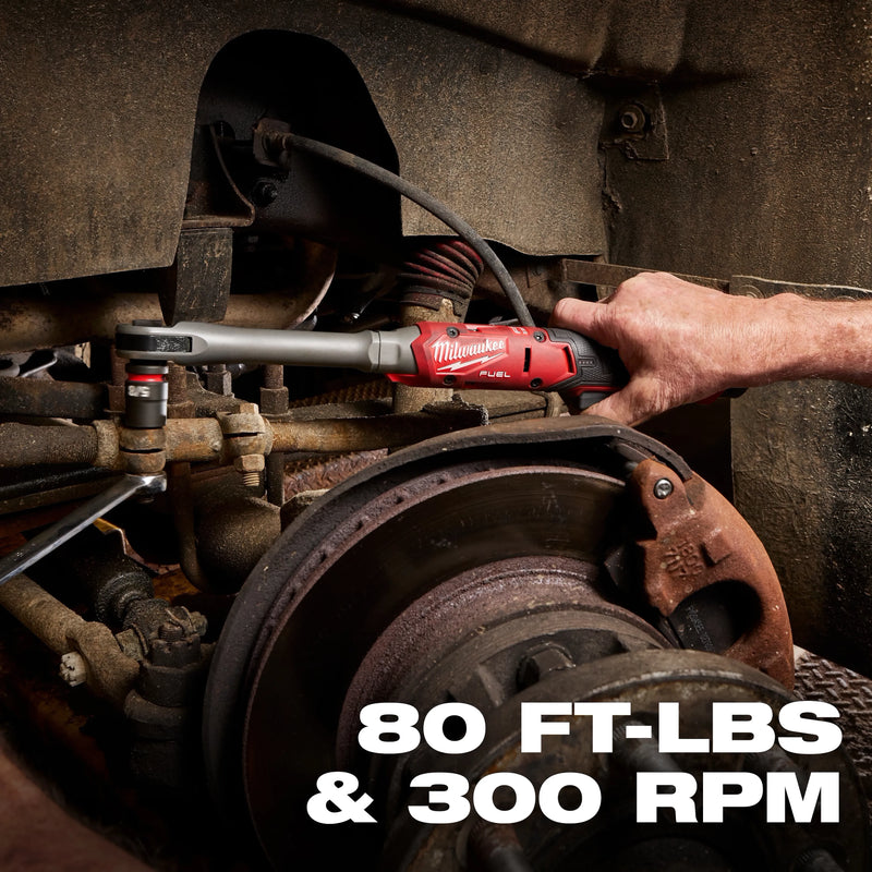 Milwaukee M12 FUEL™ 1/2" Extended Reach Ratchet