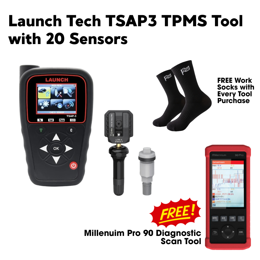 Launch Tech TSAP5 TPMS Tool with 20 Sensors