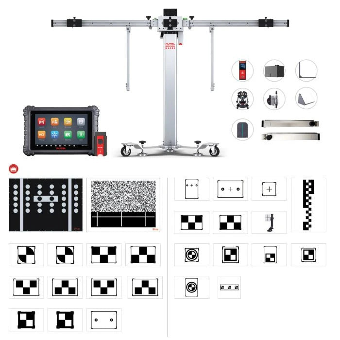 Autel ADAS LDW Calibration System with MS906PRO ADAS Tablet