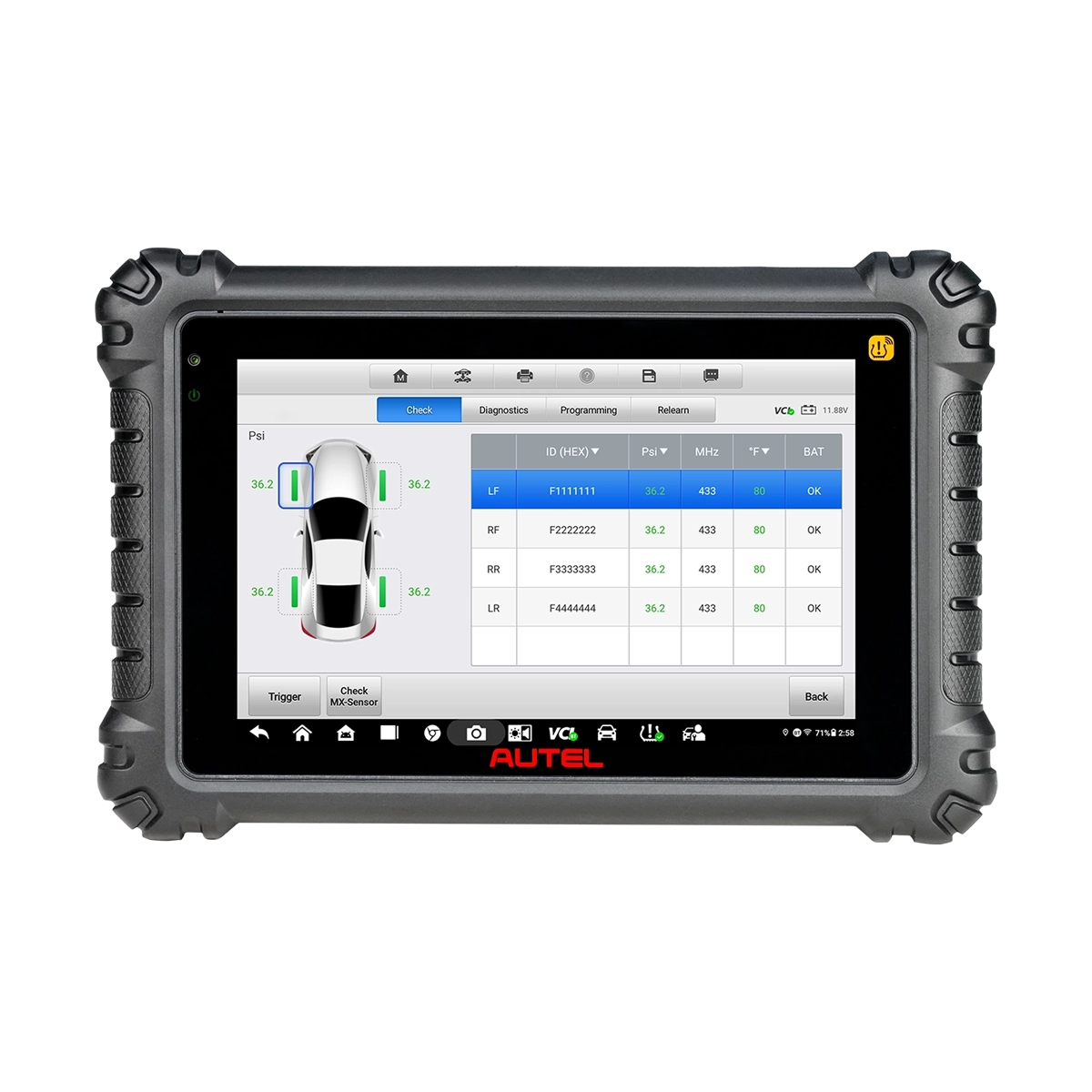 Autel MaxiSYS MS906 PRO2-TS Diagnostic & TPMS Tablet