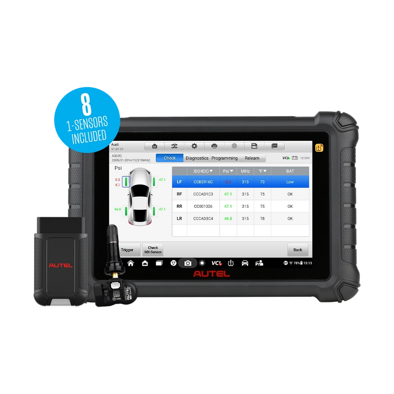 Autel MaxiTPMS TS900 Kit with 8 1-Sensors