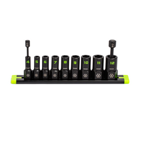 Gripedge RPT Socket Extractor Set - 9-Pc 1/4" Drive Metric