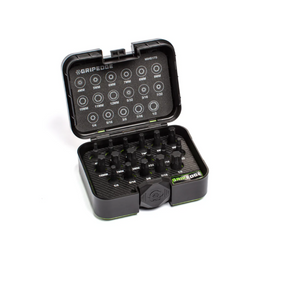 GripEdge | 17-PC RPT 3/8'' Drive Standard Metric & SAE Impact Hex Driver Set Part #MIHB17S